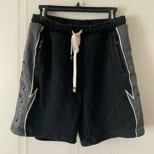 Godspeed Stylish Men's Athletic Shorts in Black and Gray